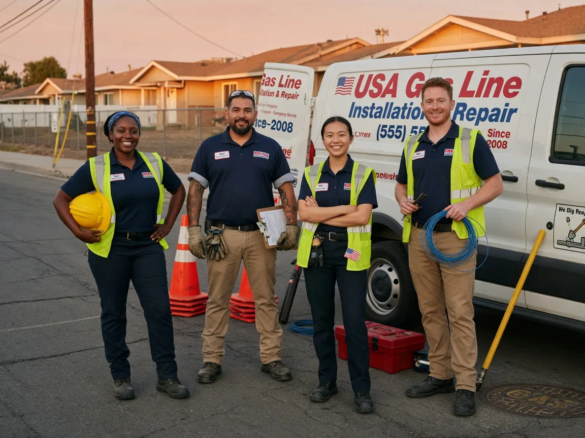Gas Line Installation company in Kinzers, PA